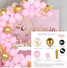 Load image into Gallery viewer, PATIMATE Macaron Balloon Garland Arch Birthday Party Decoration Kids Confetti Wedding Birthday Balloon baby shower Boy Girl