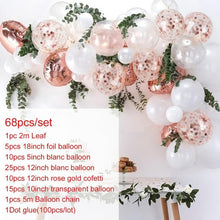 Load image into Gallery viewer, PATIMATE Macaron Balloon Garland Arch Birthday Party Decoration Kids Confetti Wedding Birthday Balloon baby shower Boy Girl