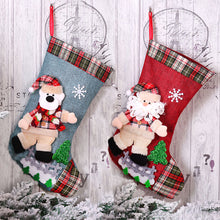 Load image into Gallery viewer, New Year 2021 Gifts Bag Christmas Stocking Noel Christmas Decorations for Home Navidad Socks Xmas Tree Decoration Natal Decor
