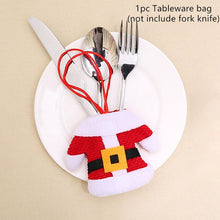 Load image into Gallery viewer, New Year 2021 Gifts Bag Christmas Stocking Noel Christmas Decorations for Home Navidad Socks Xmas Tree Decoration Natal Decor