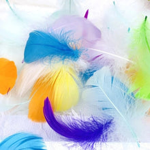 Load image into Gallery viewer, 100pcs 8-12cm Makaron Balloon Decoration Filling Natural Feather Wedding Birthday Party Decoration Decoration Photo props
