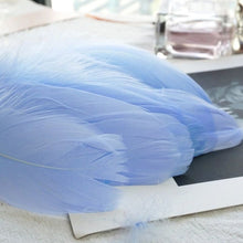 Load image into Gallery viewer, 100pcs 8-12cm Makaron Balloon Decoration Filling Natural Feather Wedding Birthday Party Decoration Decoration Photo props

