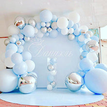 Load image into Gallery viewer, PATIMATE Macaron Balloon Garland Arch Birthday Party Decoration Kids Confetti Wedding Birthday Balloon baby shower Boy Girl
