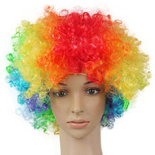 Load image into Gallery viewer, Unisex Colorful Party Wig for All Ages Kid Adult Funny Wig for Masquerade Birthday Christmas Dress Clown Costume Cosplay Party
