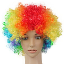 Load image into Gallery viewer, Unisex Colorful Party Wig for All Ages Kid Adult Funny Wig for Masquerade Birthday Christmas Dress Clown Costume Cosplay Party
