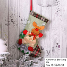 Load image into Gallery viewer, New Year 2021 Gifts Bag Christmas Stocking Noel Christmas Decorations for Home Navidad Socks Xmas Tree Decoration Natal Decor
