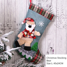 Load image into Gallery viewer, New Year 2021 Gifts Bag Christmas Stocking Noel Christmas Decorations for Home Navidad Socks Xmas Tree Decoration Natal Decor
