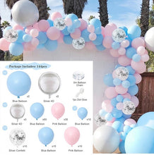 Load image into Gallery viewer, PATIMATE Macaron Balloon Garland Arch Birthday Party Decoration Kids Confetti Wedding Birthday Balloon baby shower Boy Girl
