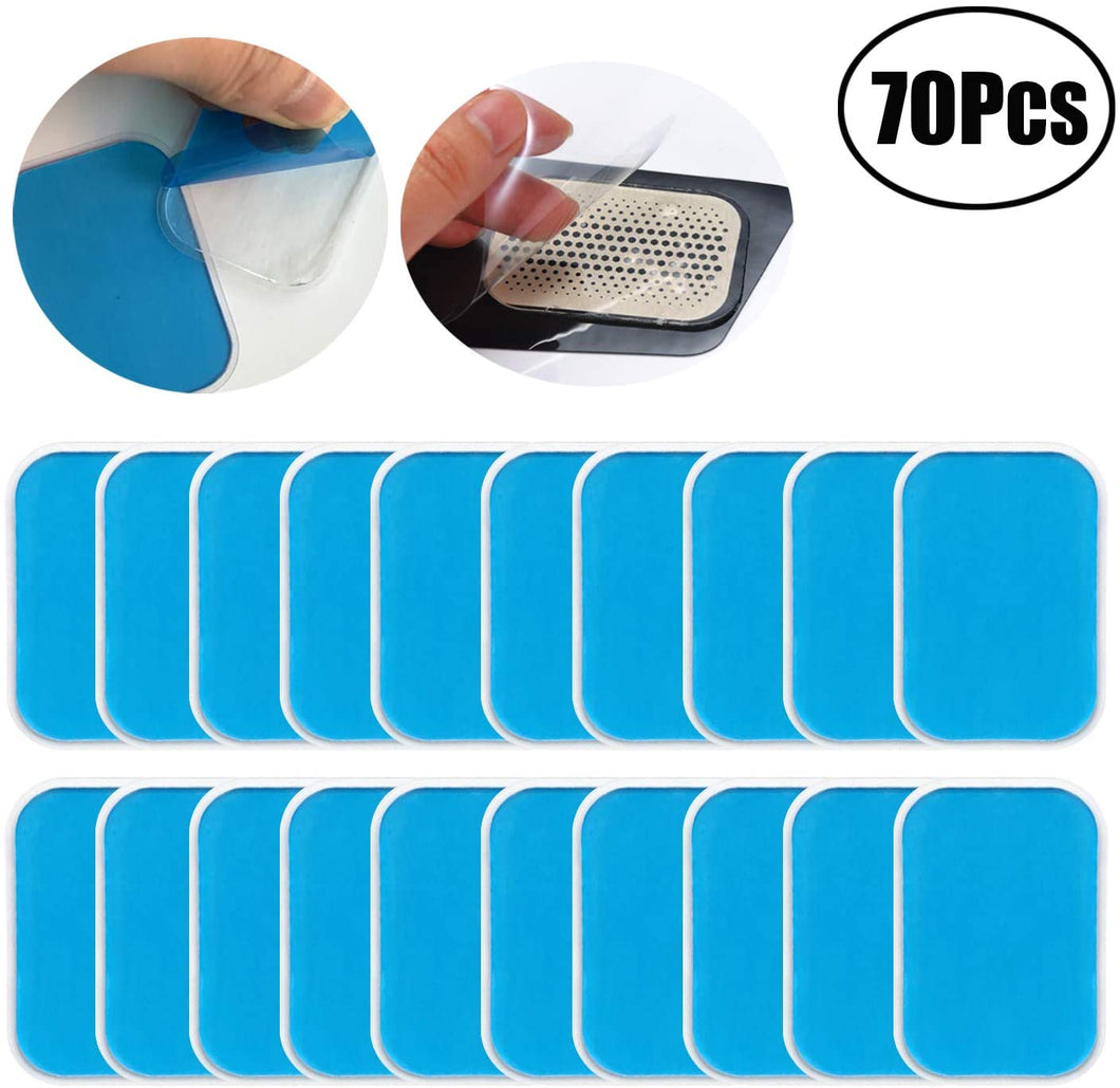 Lvcky Electrostimulator Gel, Gel Pads, Electrostimulator Spare Parts, Pad Pc, Electrodes Spare Parts, 70 Pieces
