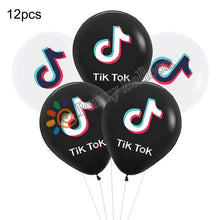 Load image into Gallery viewer, 12pcs/lot tiktok latex Balloon  Party Supplies Birthday Party Decorations Toys For Kids Globos
