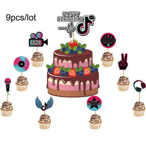 12pcs/lot tiktok latex Balloon  Party Supplies Birthday Party Decorations Toys For Kids Globos