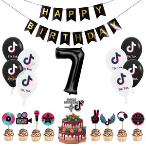 12pcs/lot tiktok latex Balloon  Party Supplies Birthday Party Decorations Toys For Kids Globos