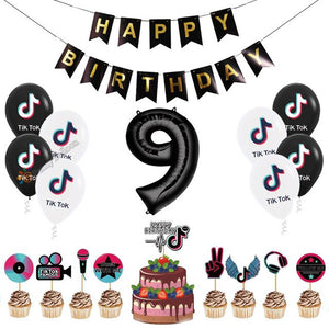 12pcs/lot tiktok latex Balloon  Party Supplies Birthday Party Decorations Toys For Kids Globos