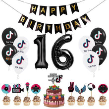 Load image into Gallery viewer, 12pcs/lot tiktok latex Balloon  Party Supplies Birthday Party Decorations Toys For Kids Globos
