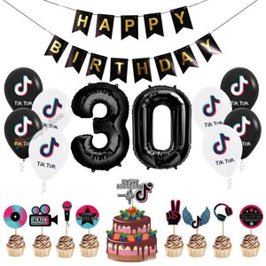 12pcs/lot tiktok latex Balloon  Party Supplies Birthday Party Decorations Toys For Kids Globos