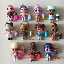 Load image into Gallery viewer, Series 4 Lols Big Doll Set With Clothes Shoes Bottle And Other Accessories DIY Kids Older Sister Dolls
